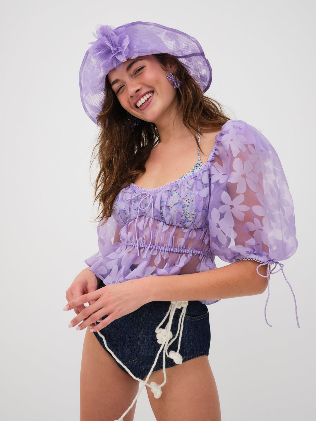 Fran Top Purple