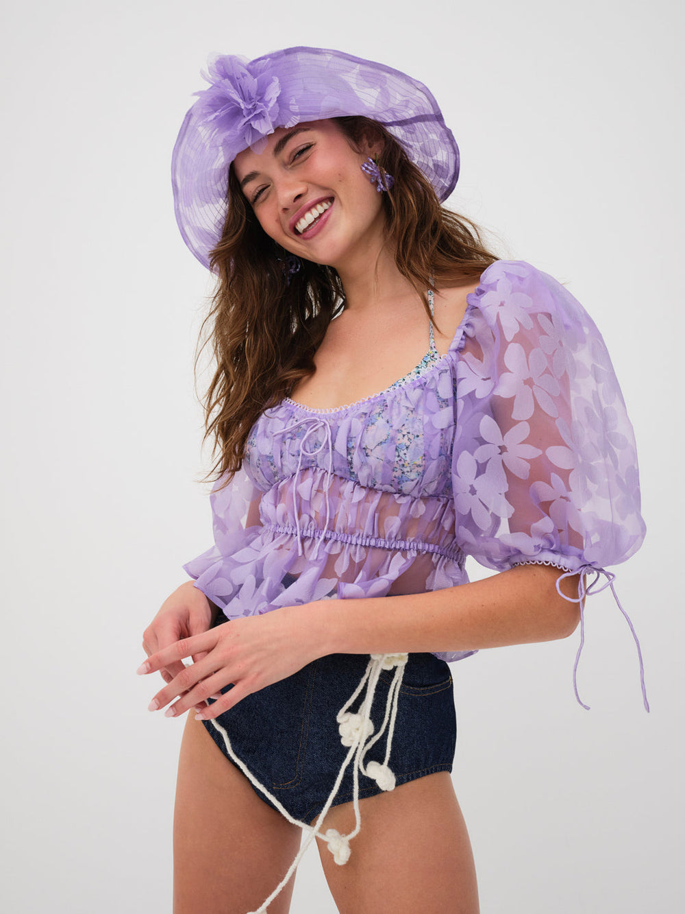 Fran Top Purple