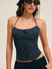 Blue River Top Navy
