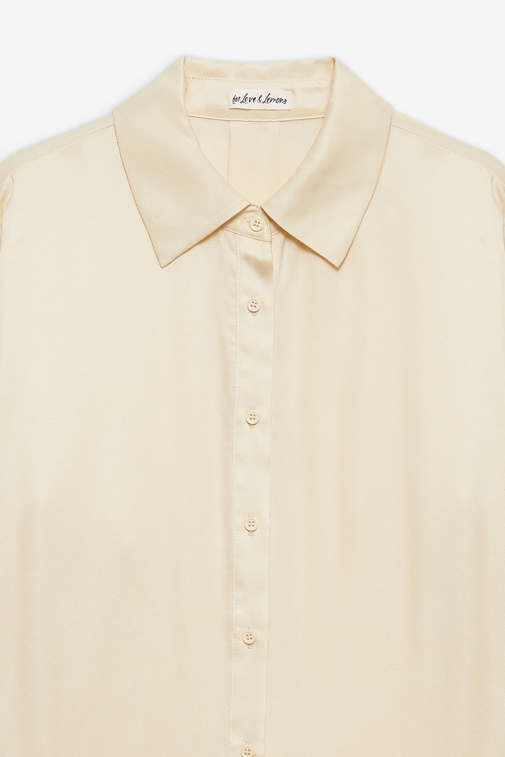 Clarabell Button Down Shirt Yellow