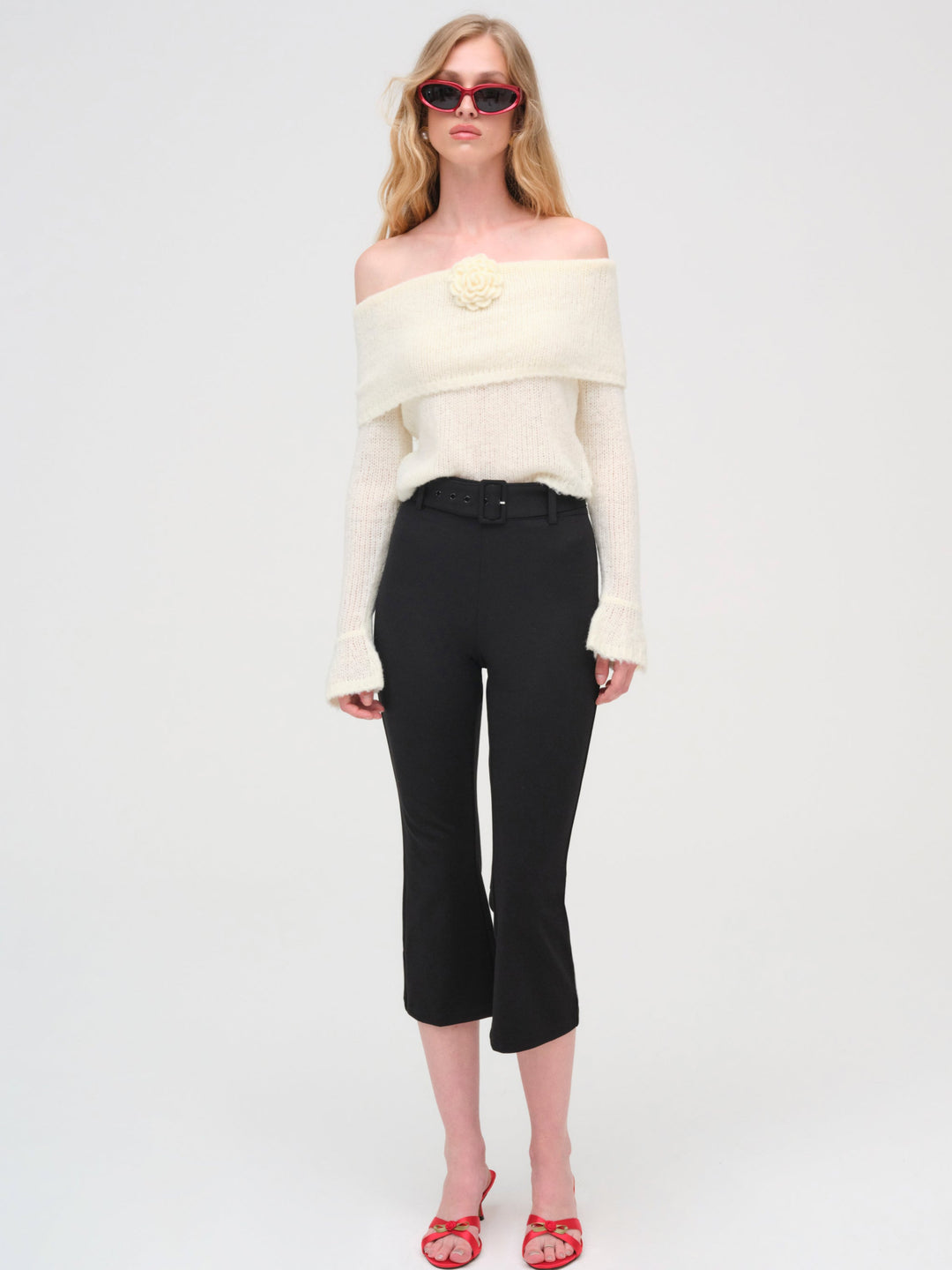 Aspen Knit Top Cream