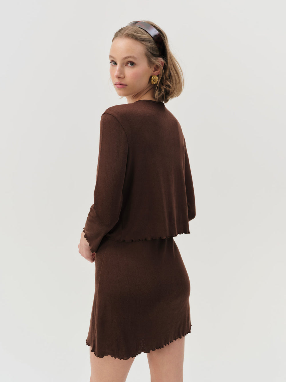 Elliana Cardigan Chocolate