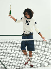 Founded in '10 Sweater Navy
