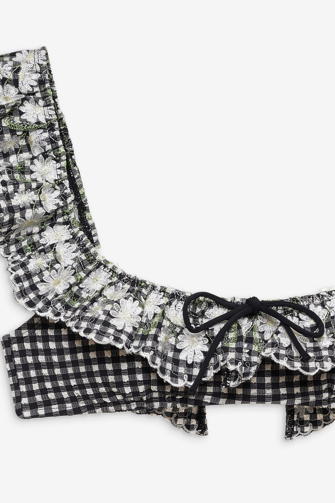Daisy Lane Bikini Top Black