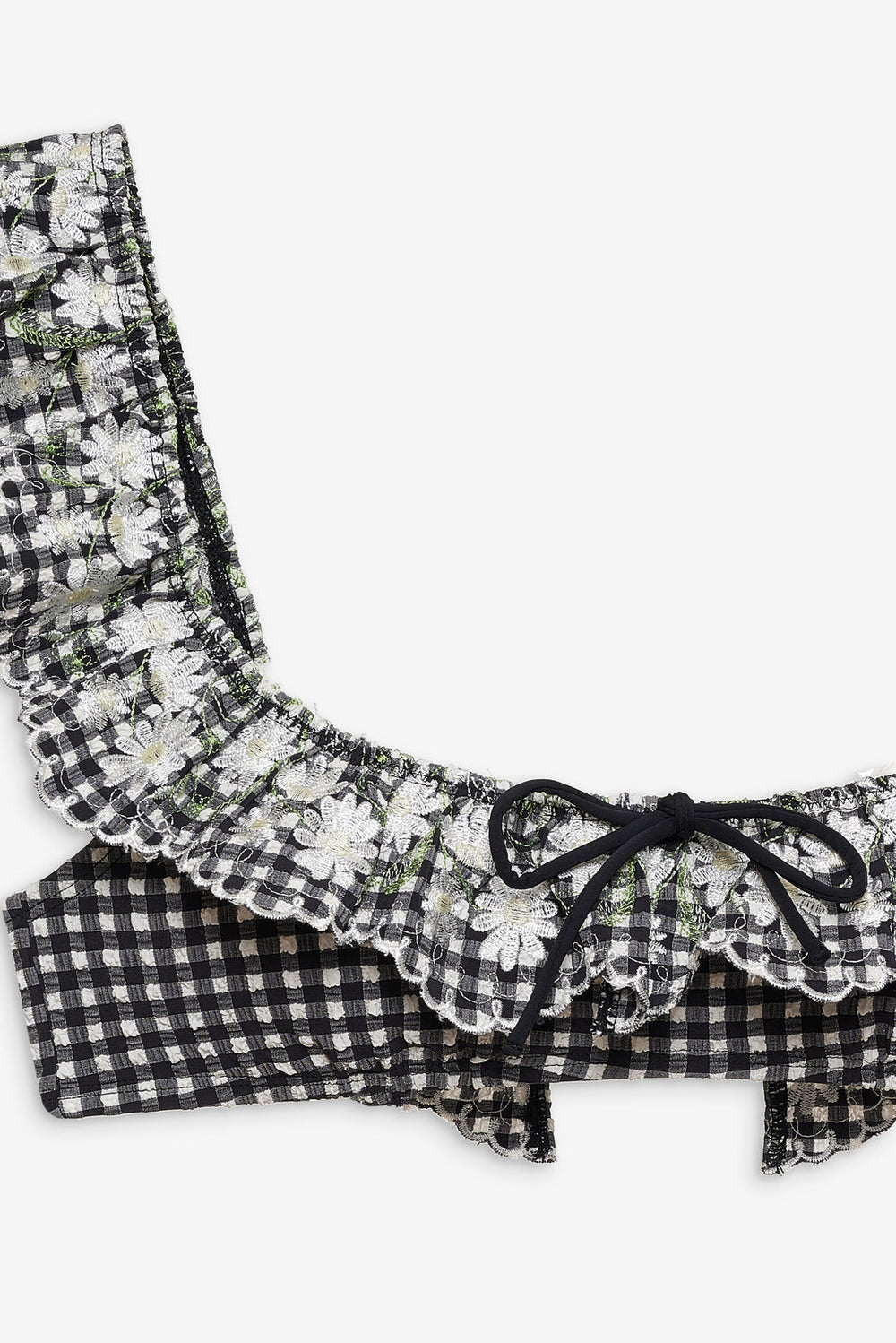 Daisy Lane Bikini Top Black