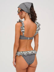 Daisy Lane Bikini Bottom Black