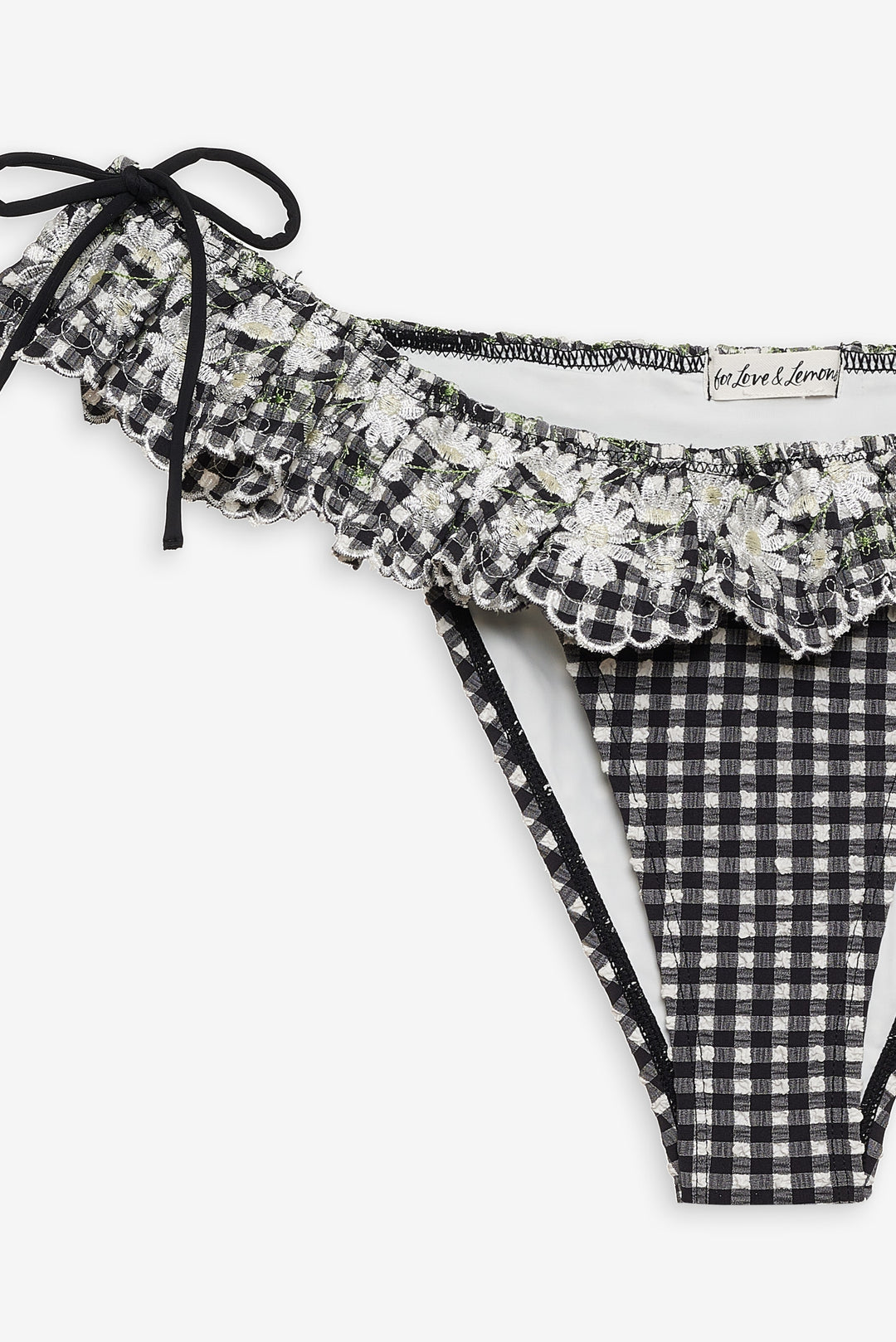 Daisy Lane Bikini Bottom Black