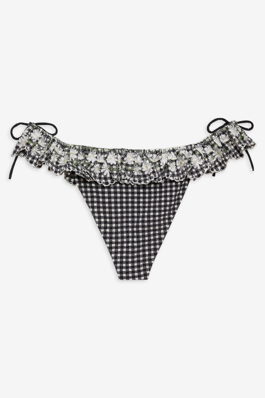 Daisy Lane Bikini Bottom Black
