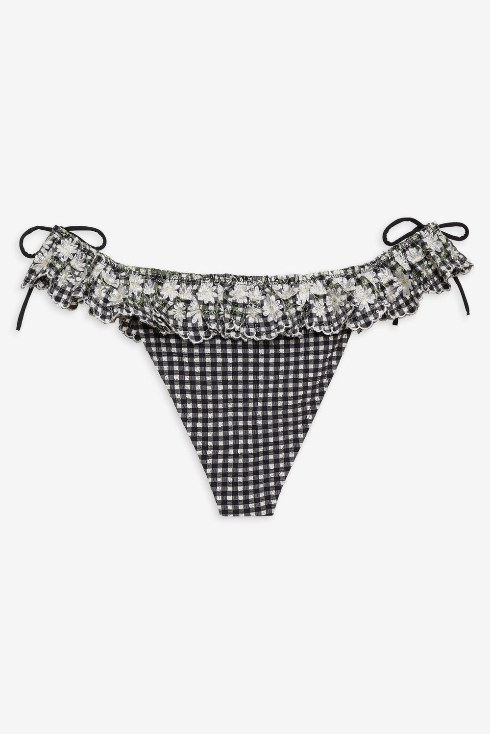 Daisy Lane Bikini Bottom Black