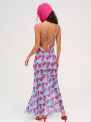 Marina Maxi Dress Blue