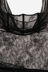 Sonja Slip Dress Black