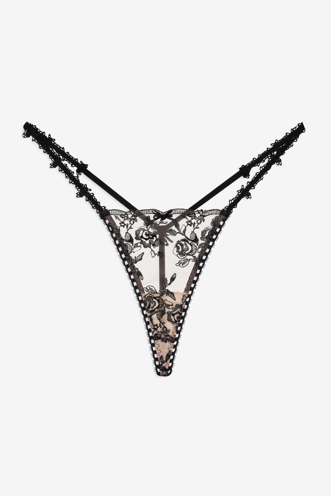 Sonia G String Panty Black