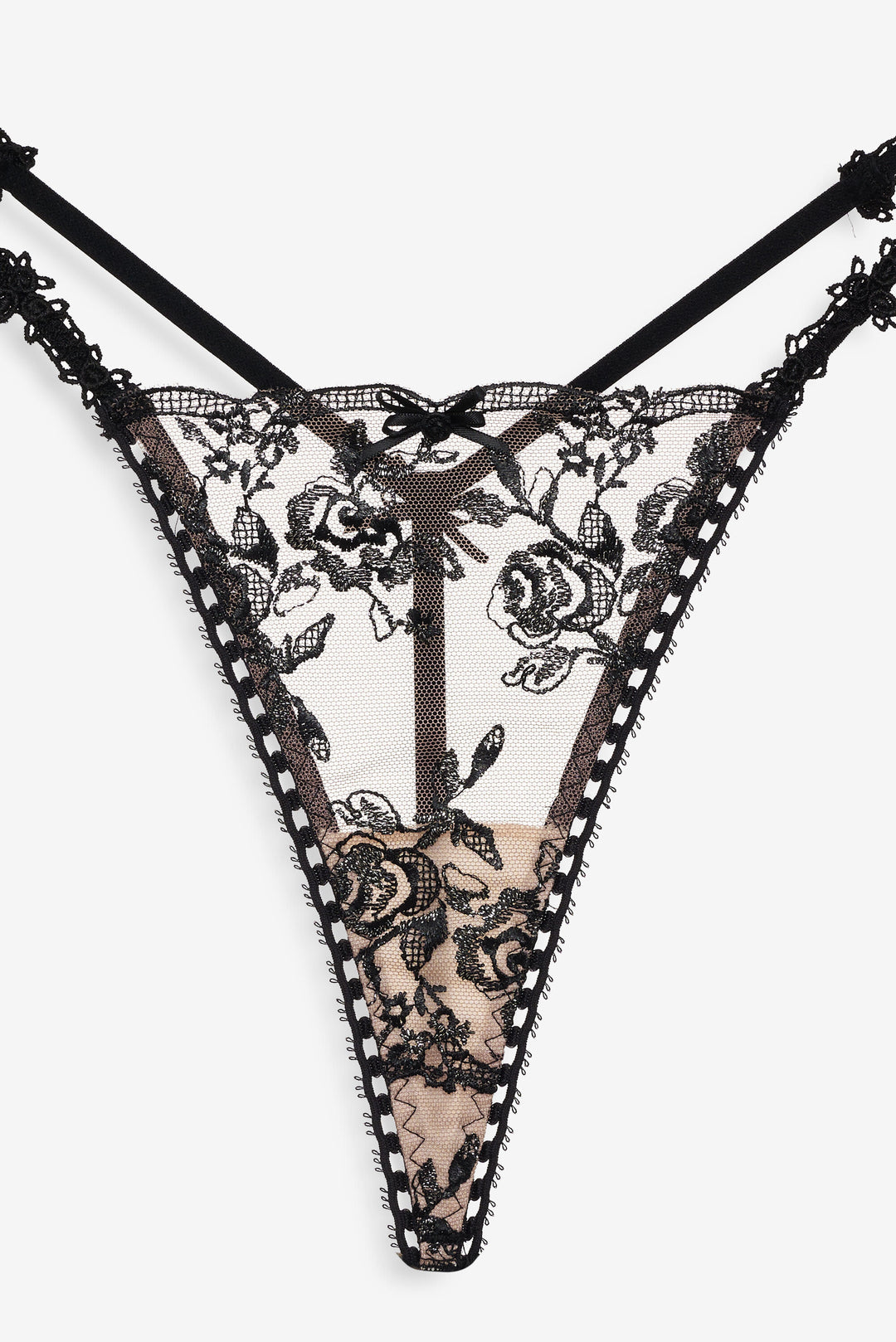 Sonia G String Panty Black