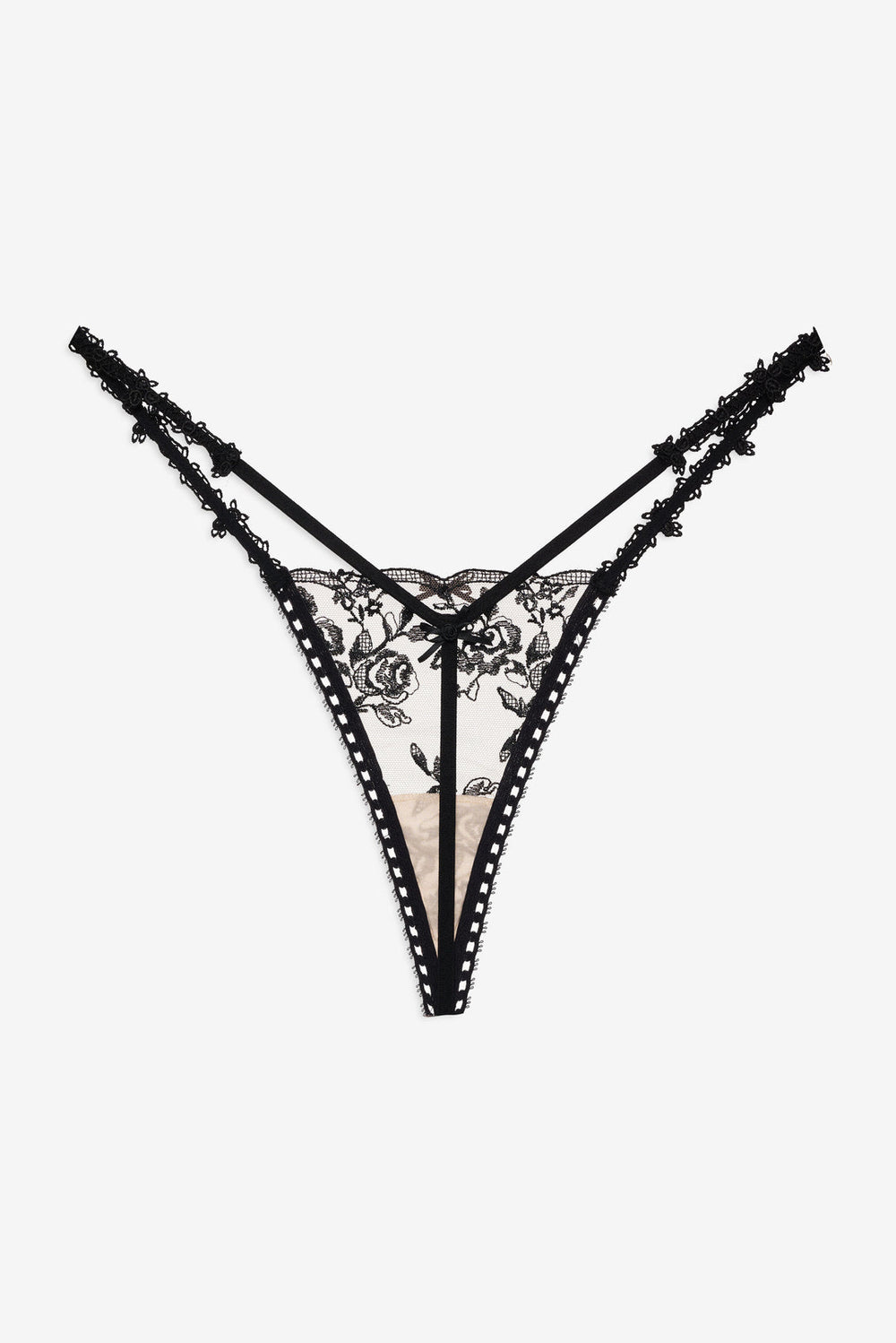 Sonia G String Panty Black