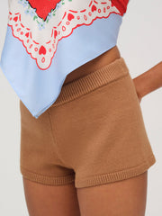 Ellie Knit Short CAMEL