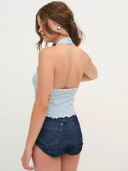 Coco Knit Tank Baby Blue