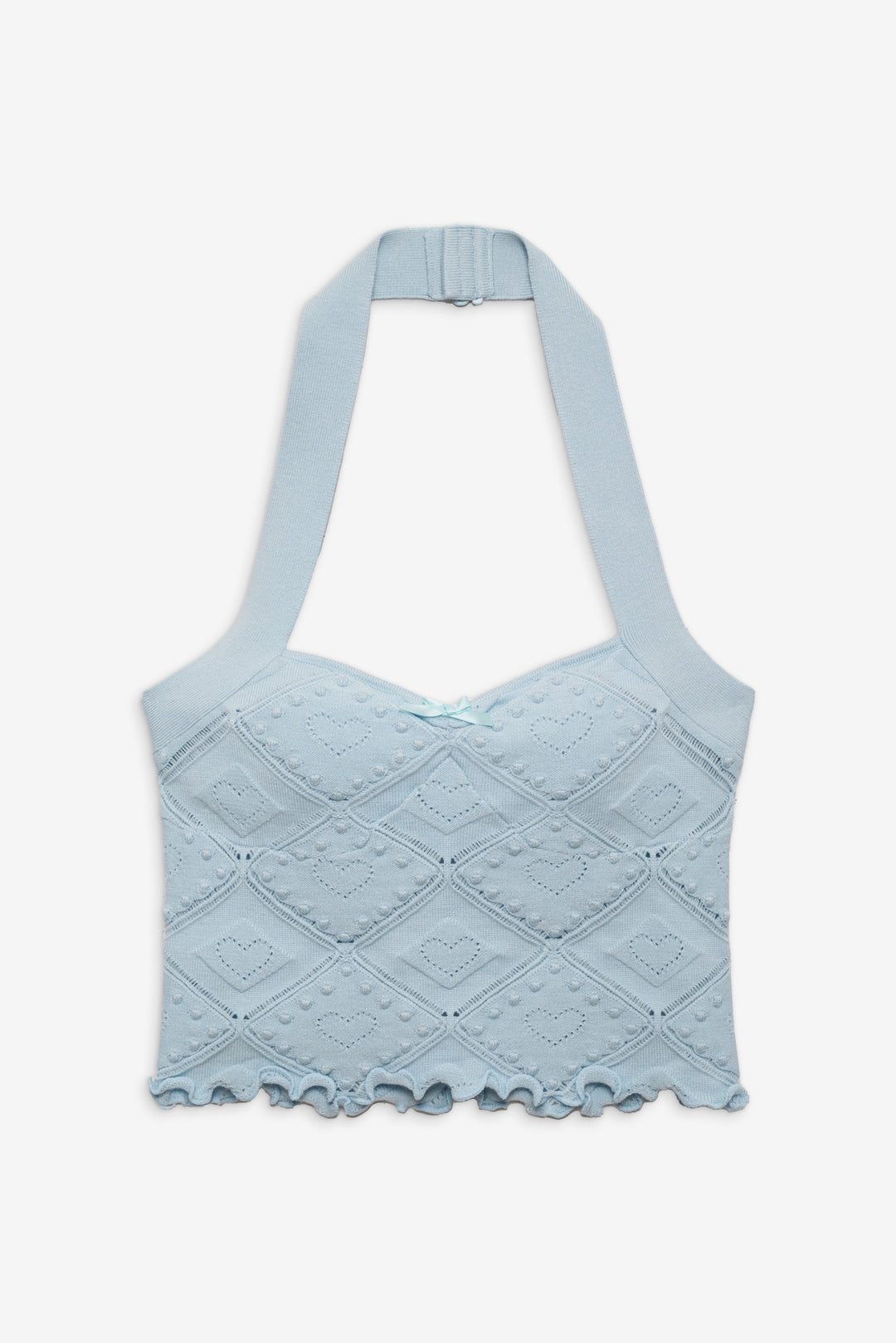 Coco Knit Tank Baby Blue