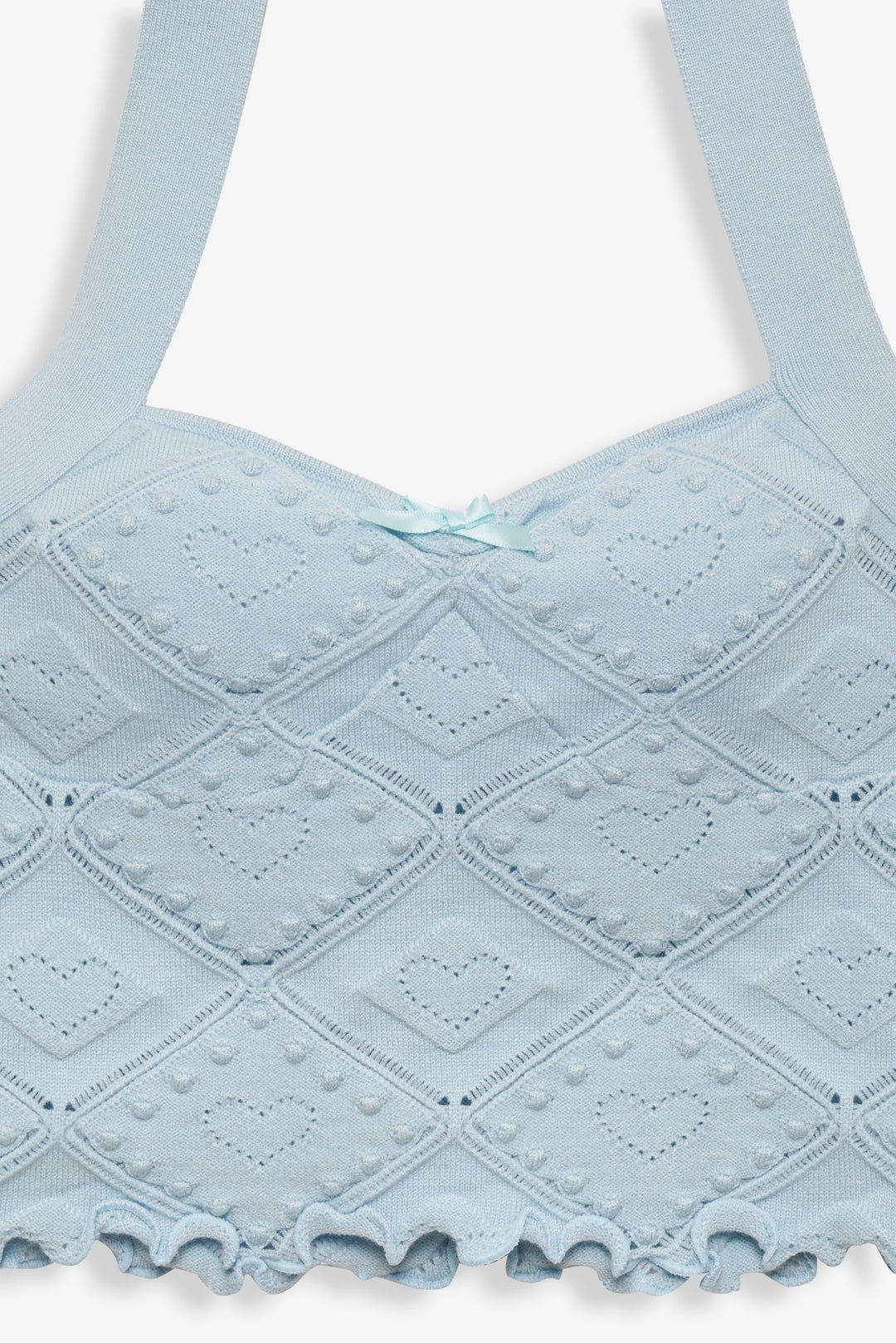 Coco Knit Tank Baby Blue
