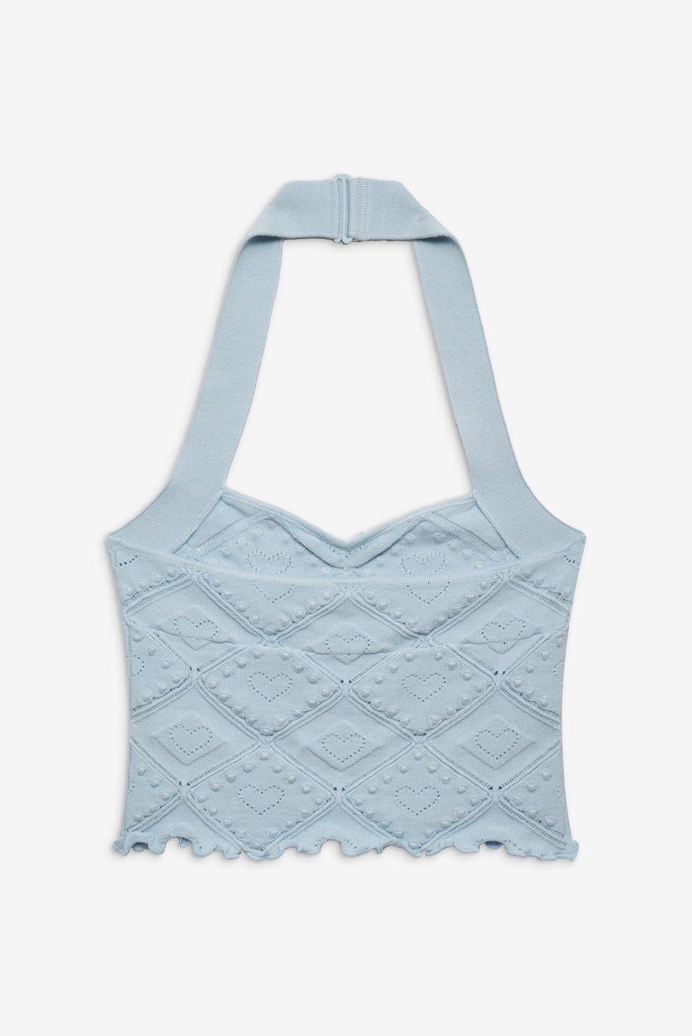 Coco Knit Tank Baby Blue