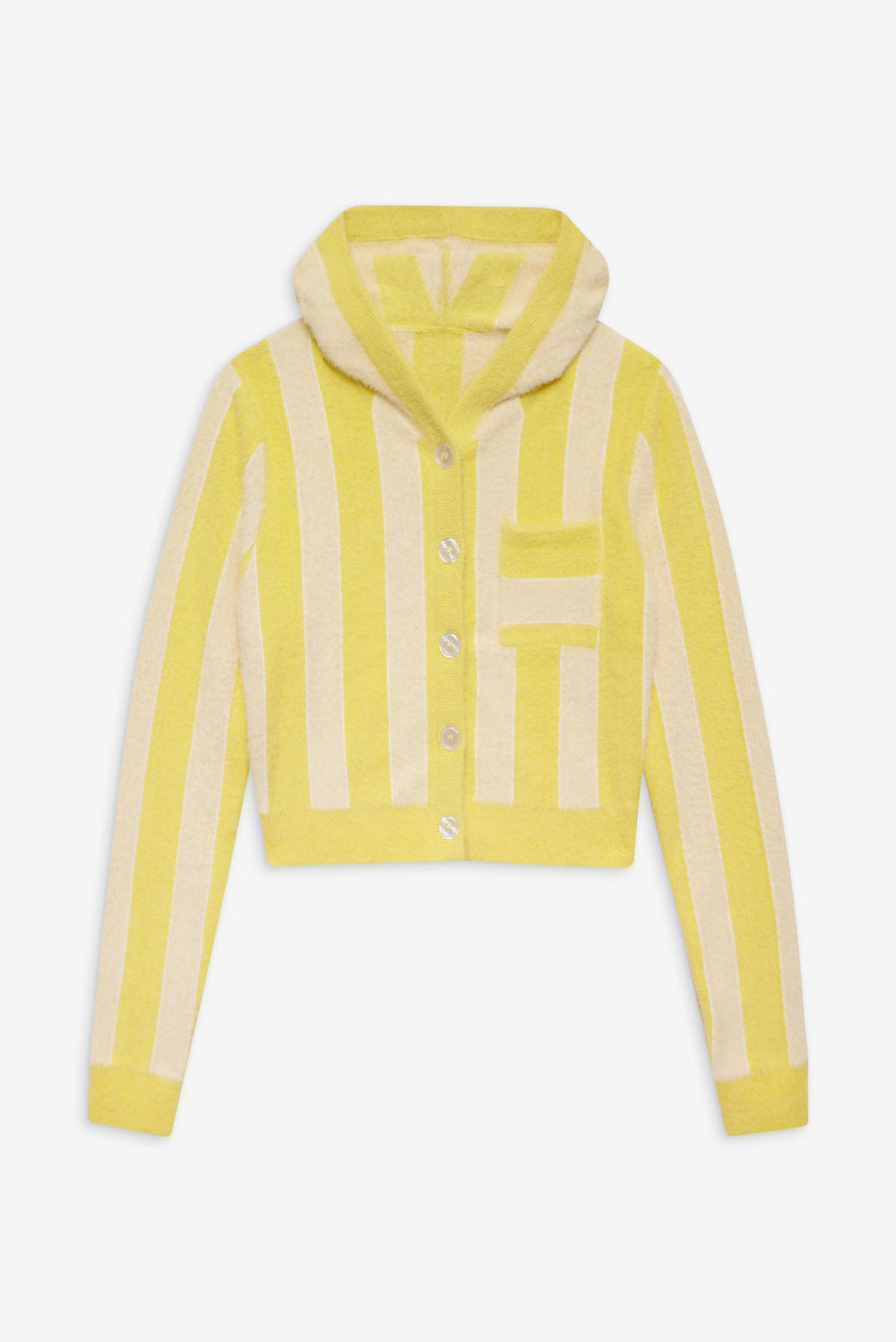 Sleepy Stripe Hoodie Yellow