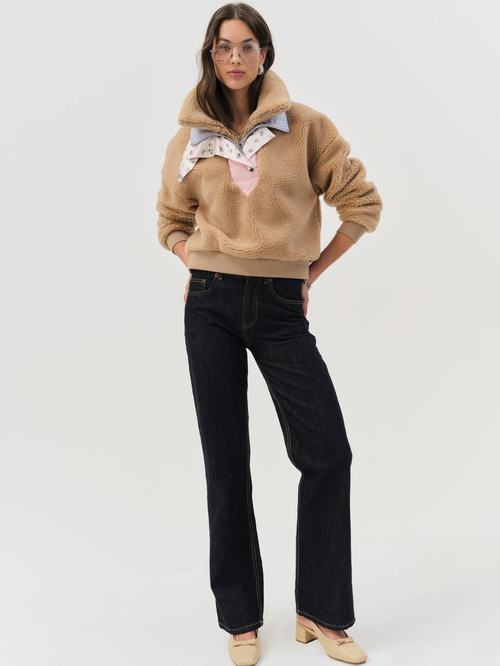 Caitlyn Pullover Sweater CAMEL