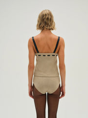 Beverly Knit Panty Tan