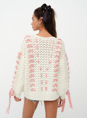 Laurel Oversized Sweater White