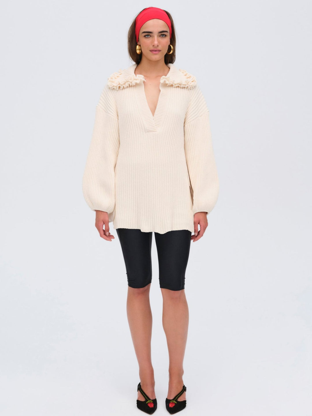 Rey Knit Tunic Cream