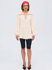 Rey Knit Tunic Cream