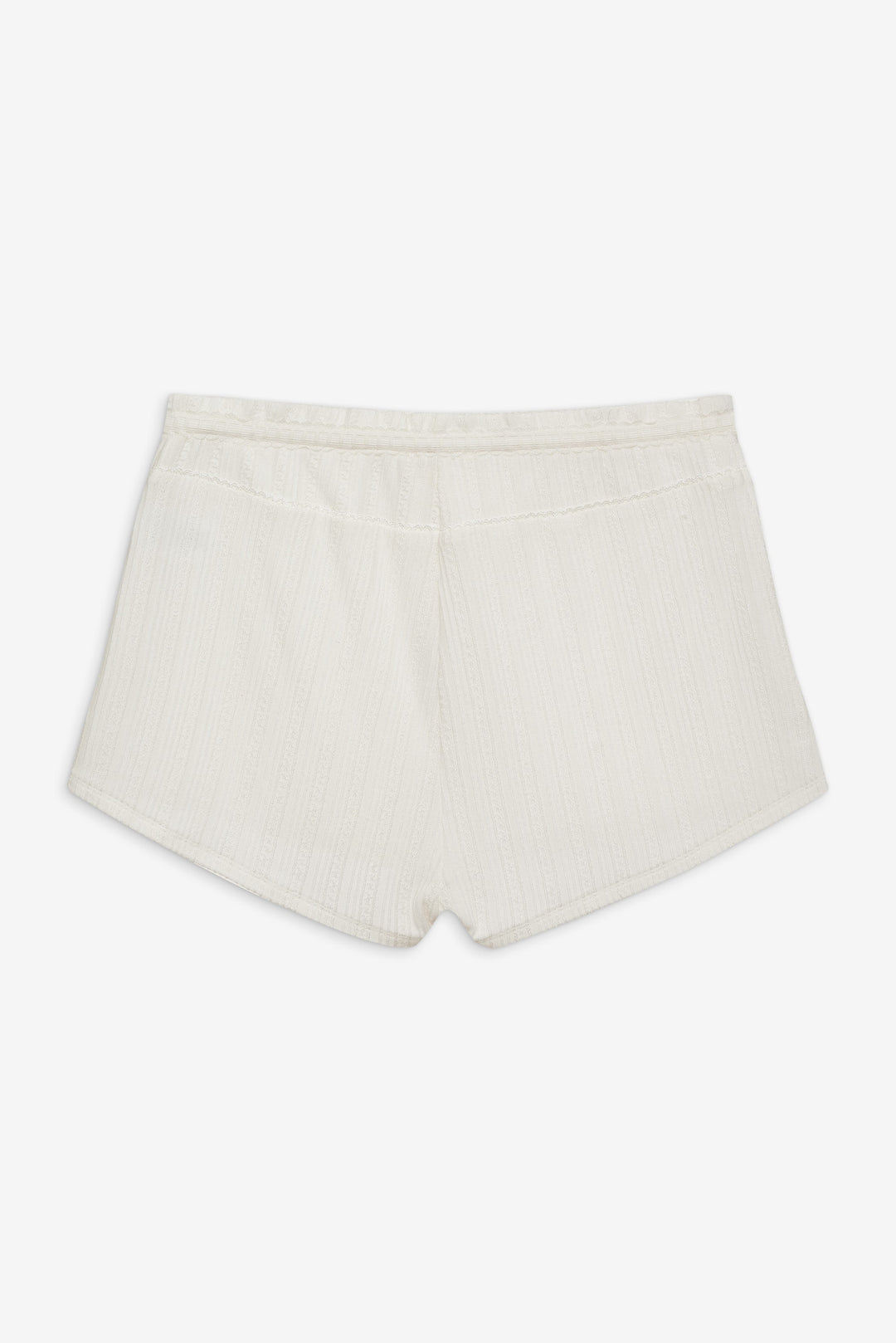 Allison Pointelle Short White