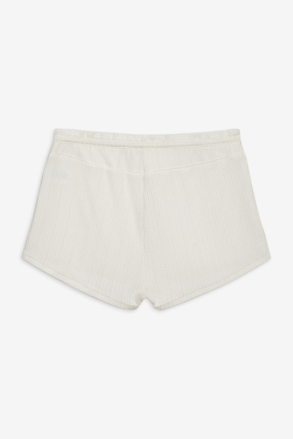 Allison Pointelle Short White