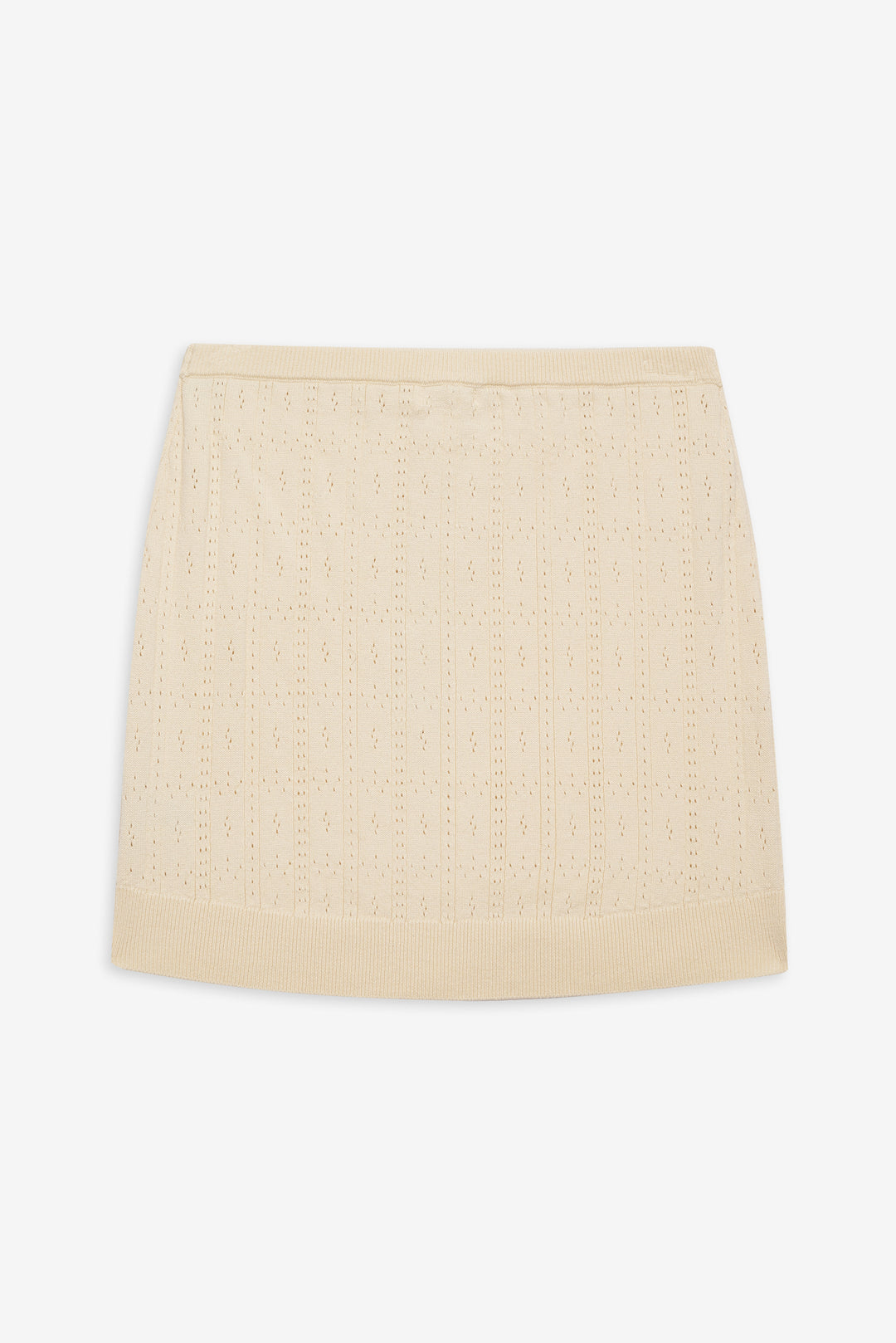 Daniela Knit Mini Skirt Cream