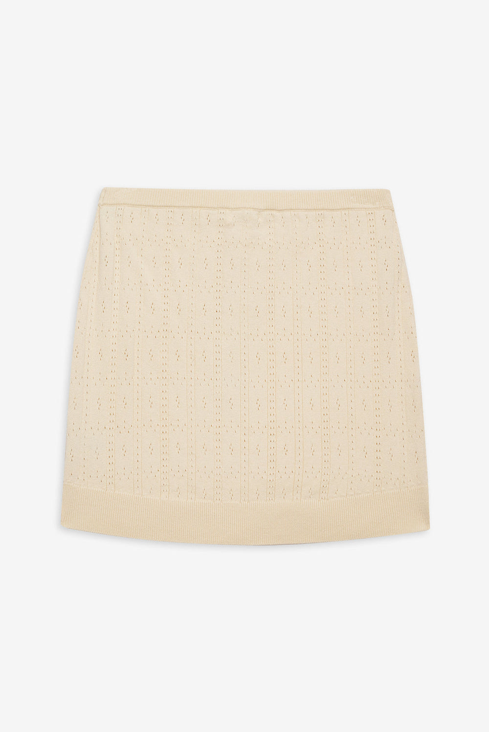 Daniela Knit Mini Skirt Cream
