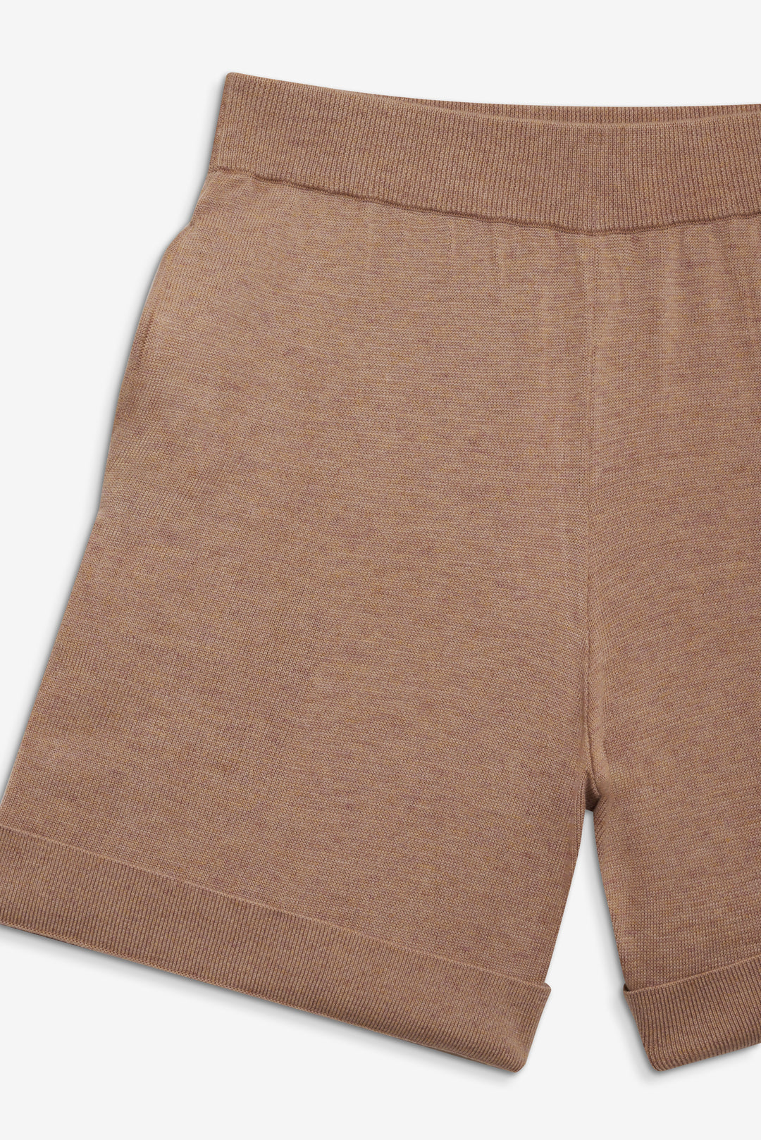 Cassidy Knit Shorts Brown