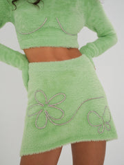 Sullivan Mini Skirt Green