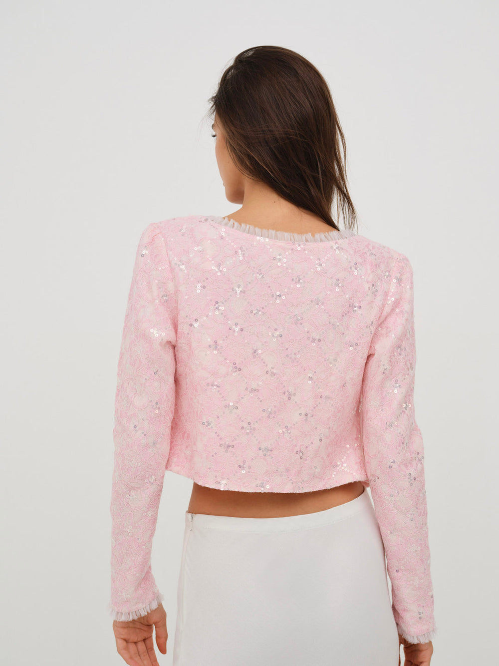Isabeau Cardigan Pink