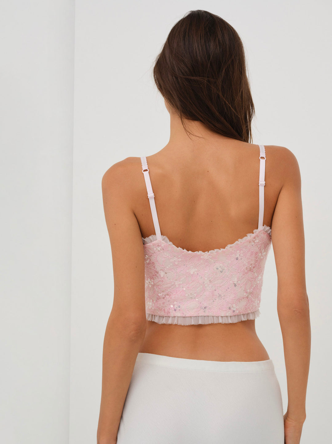 Isabeau Sleep Top Pink
