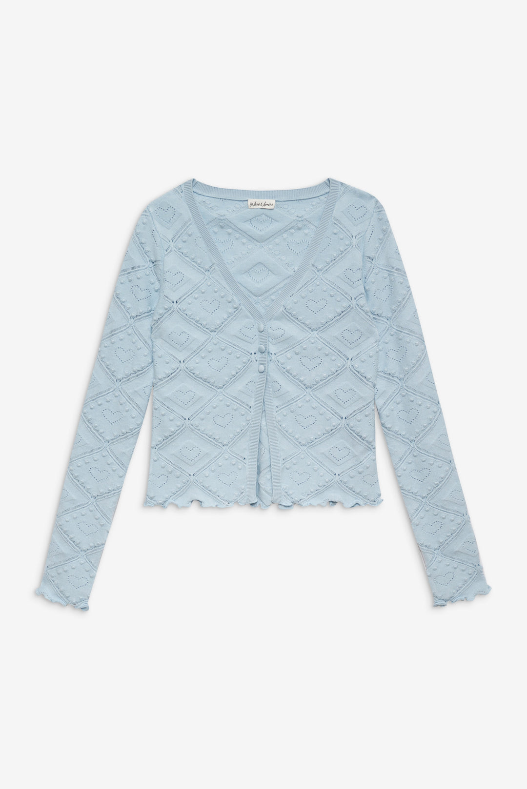 Coco Knit Cardigan Baby Blue