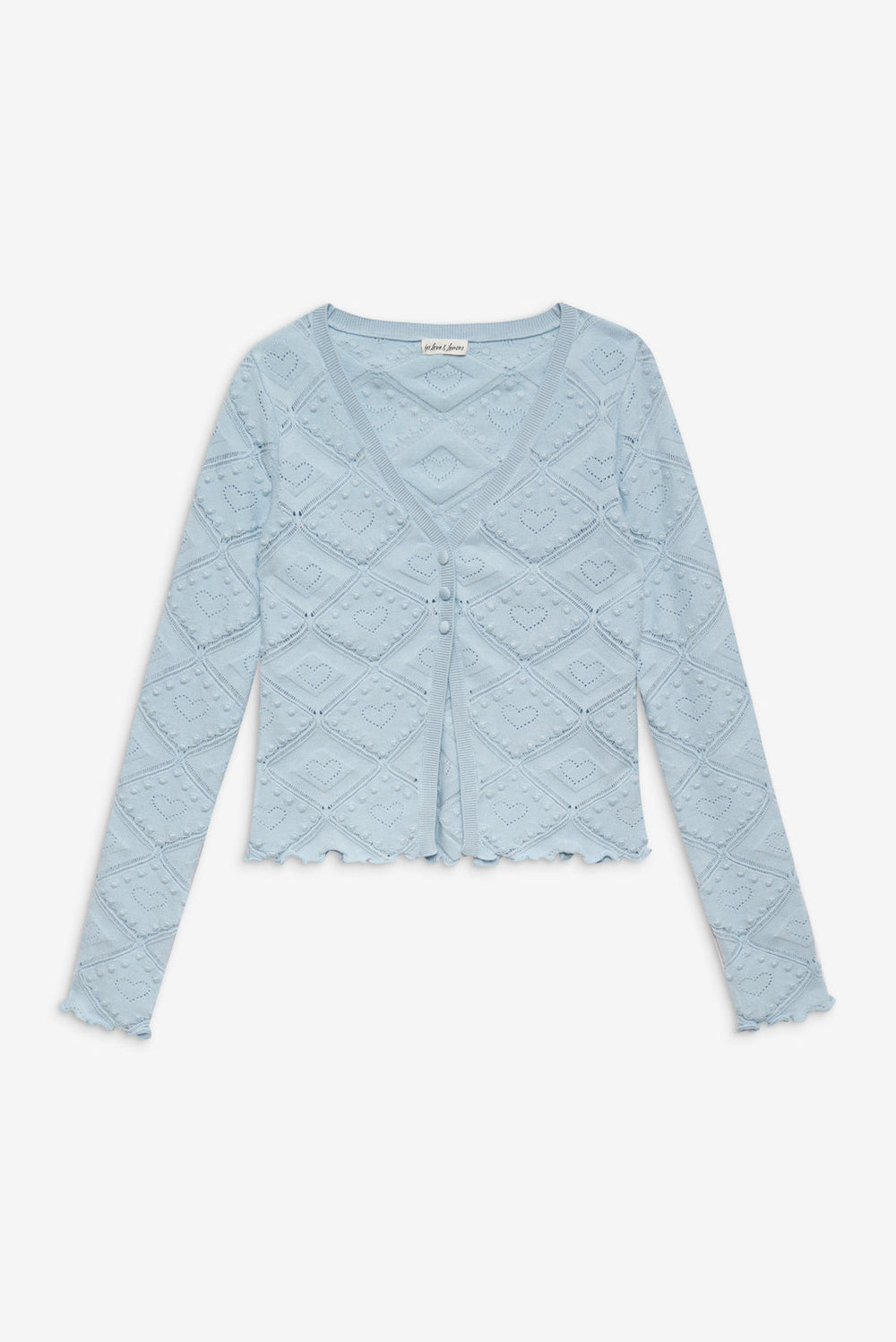 Coco Knit Cardigan Baby Blue