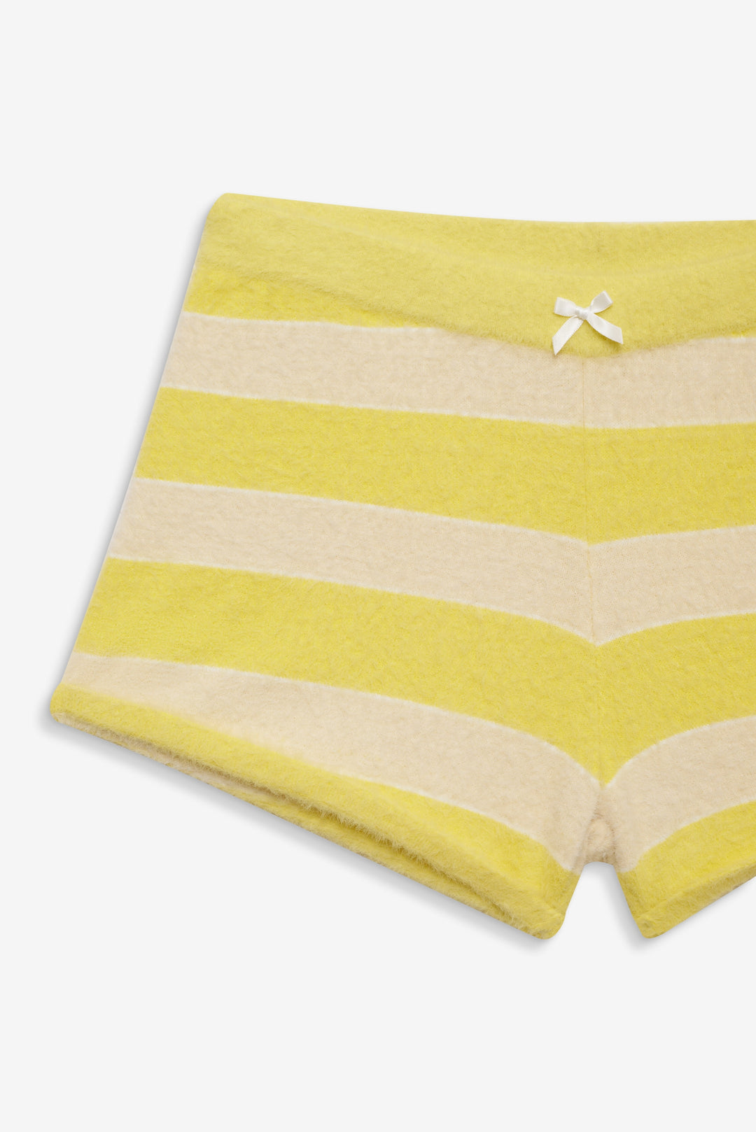Sleepy Stripe Shorts Yellow
