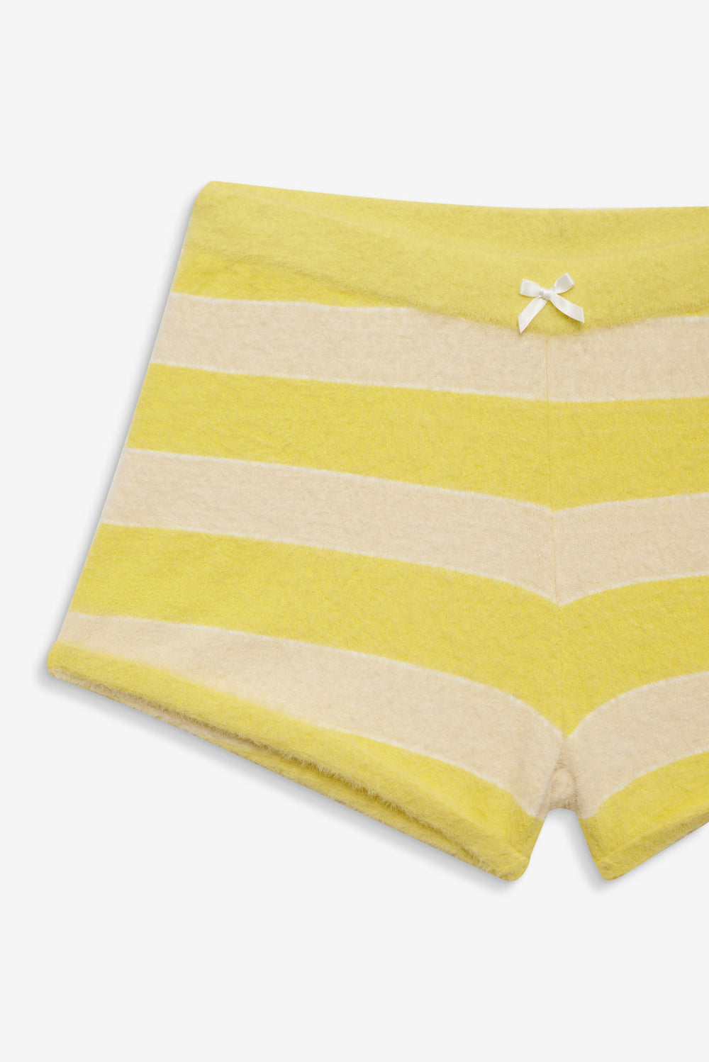 Sleepy Stripe Shorts Yellow