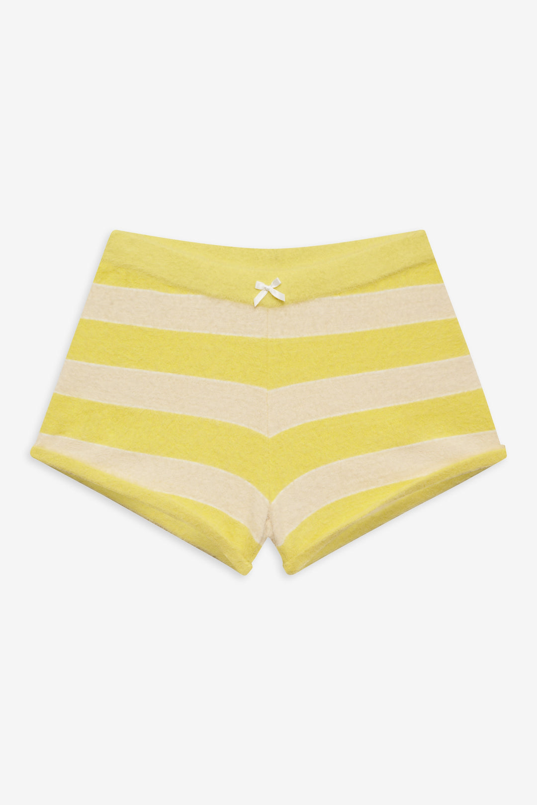 Sleepy Stripe Shorts Yellow