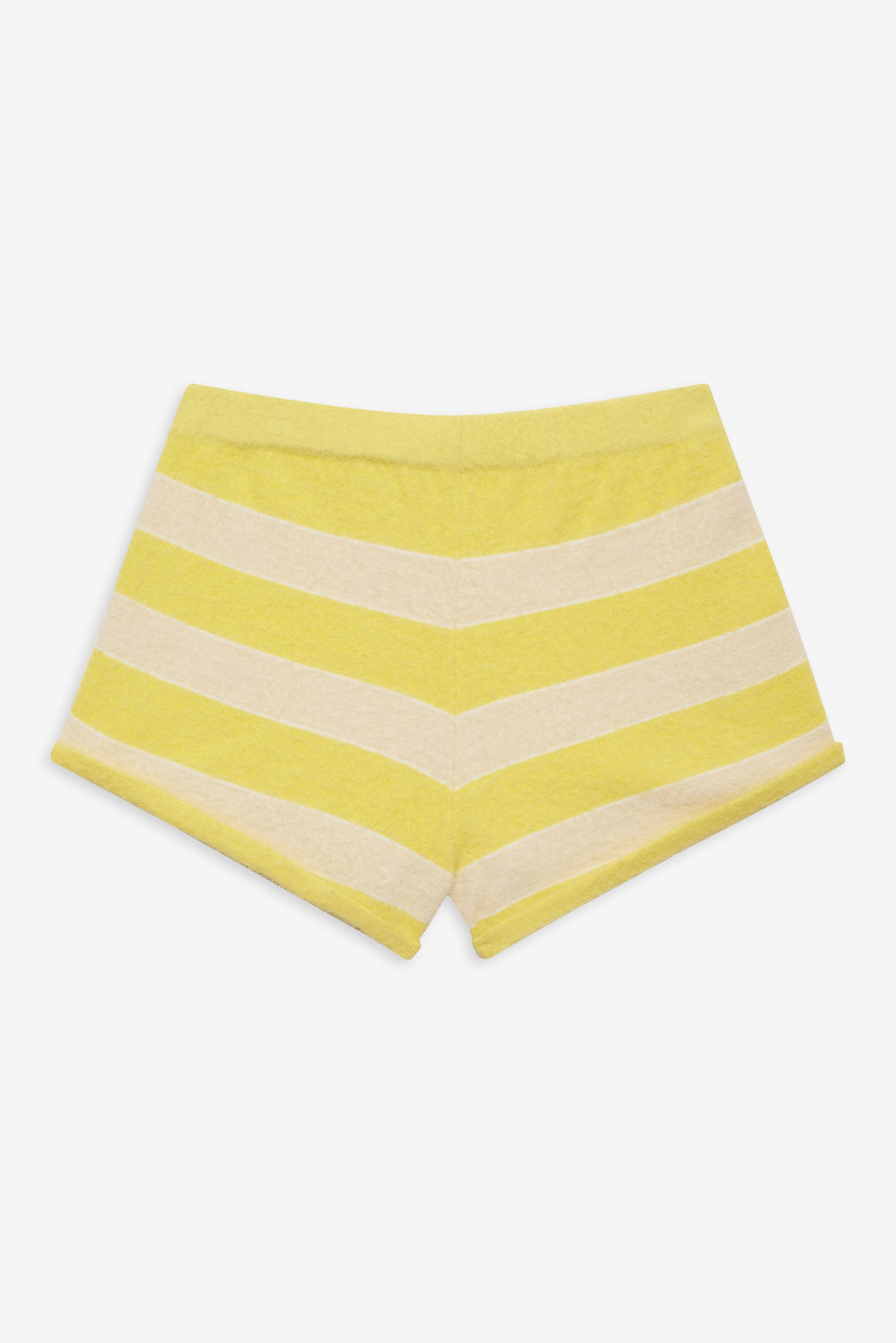 Sleepy Stripe Shorts Yellow