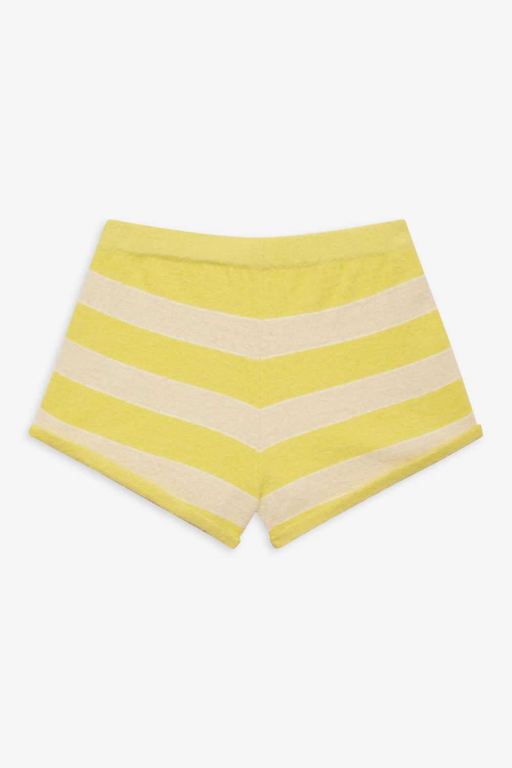 Sleepy Stripe Shorts Yellow