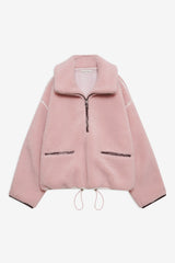 Melody Pullover Sherpa Jacket Pink