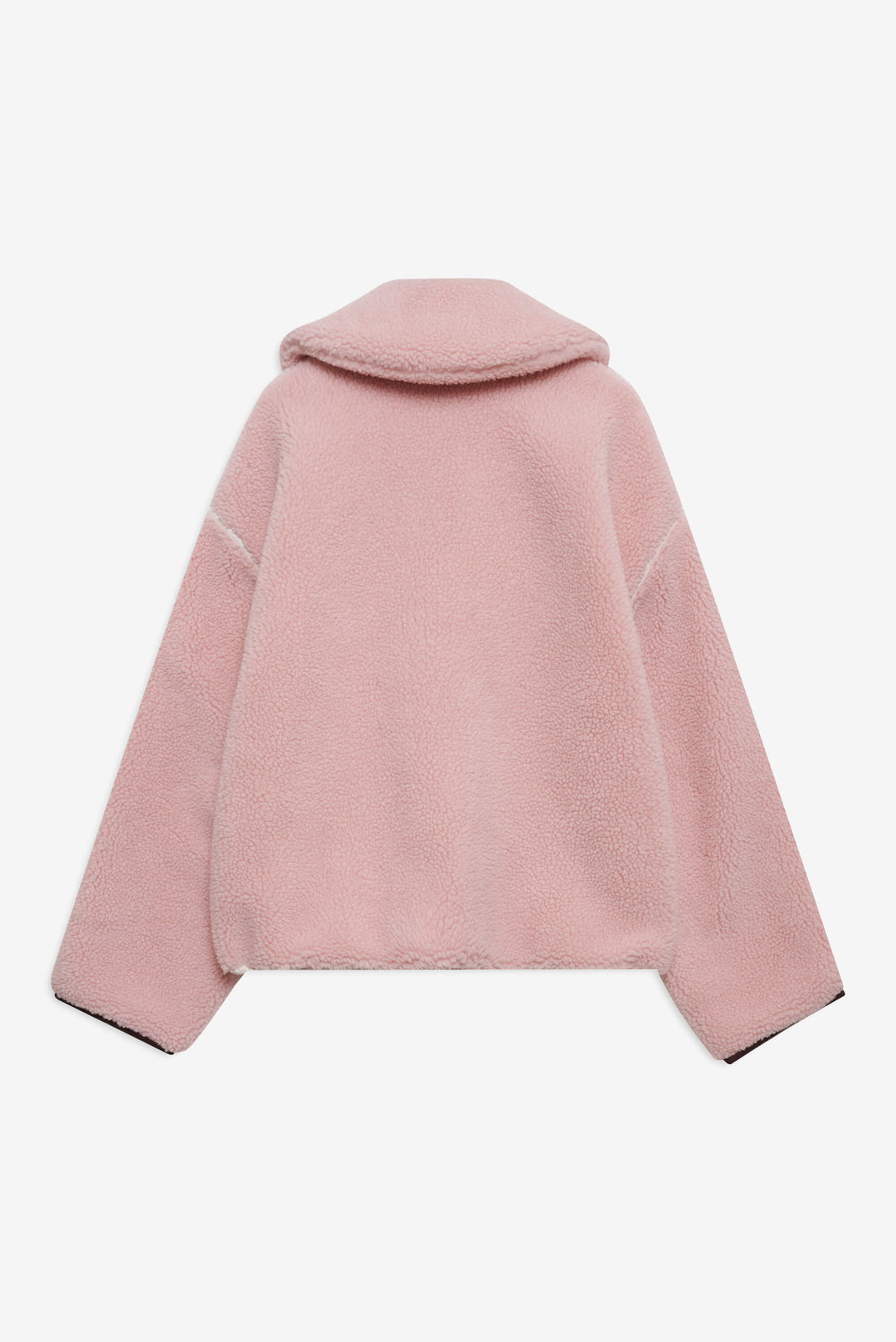 Melody Pullover Sherpa Jacket Pink