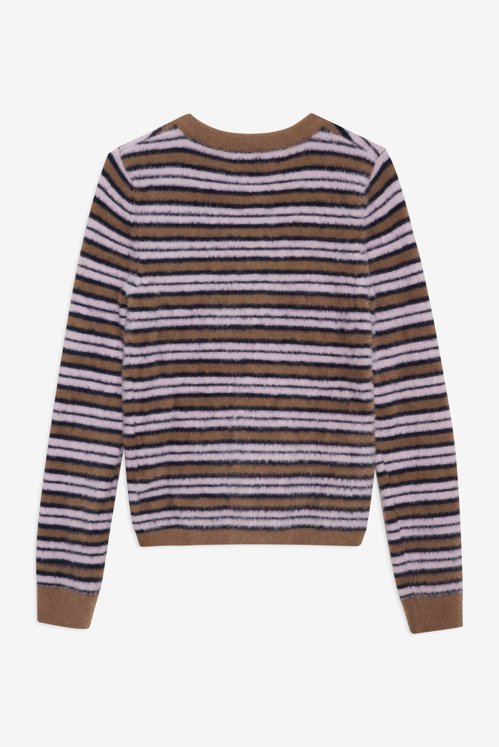 Nora Striped Cardigan Blue
