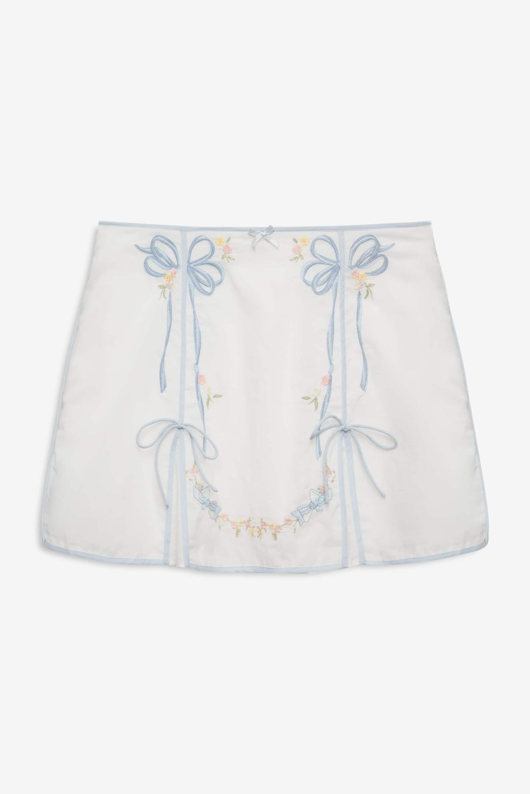 Baby Bows Skirt White