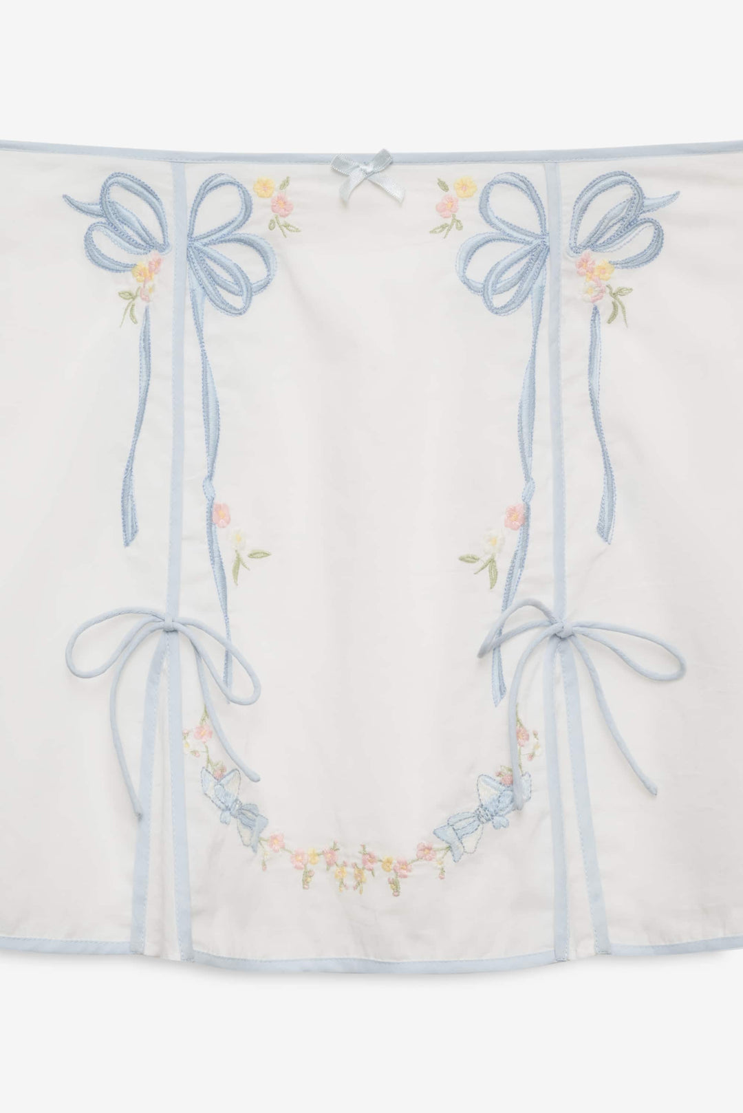Baby Bows Skirt White