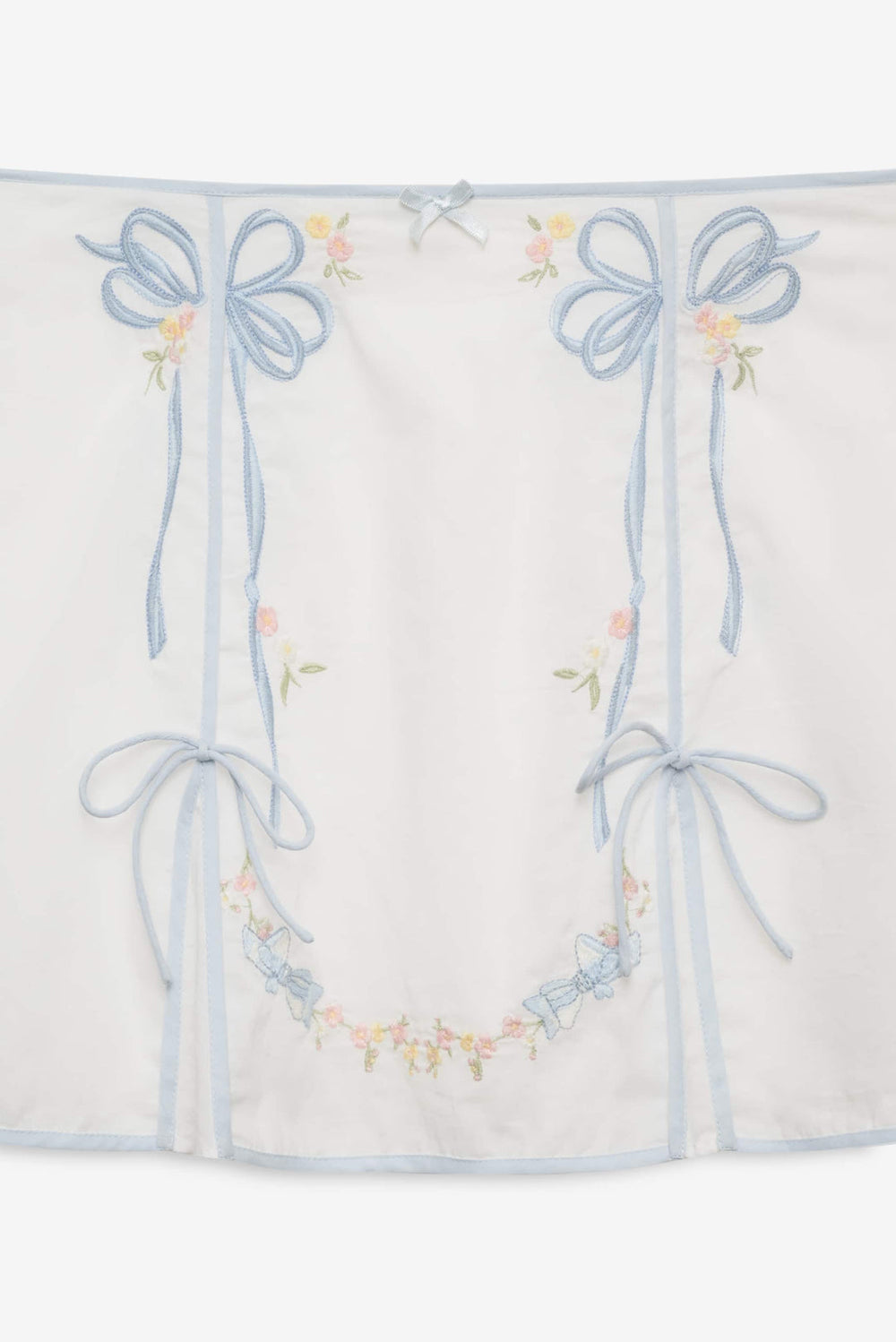 Baby Bows Skirt White
